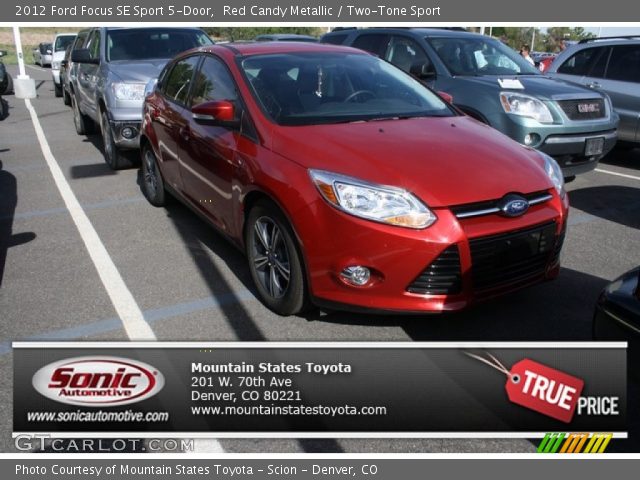 2012 Ford Focus SE Sport 5-Door in Red Candy Metallic