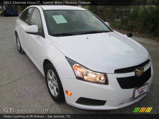 2012 Chevrolet Cruze LT in Summit White