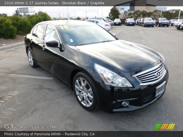 2010 Infiniti G 37 Journey Sedan in Obsidian Black