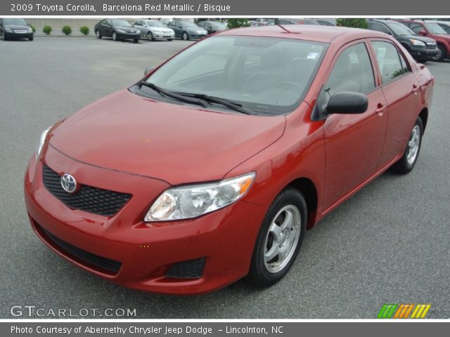 2009 Toyota Corolla  in Barcelona Red Metallic