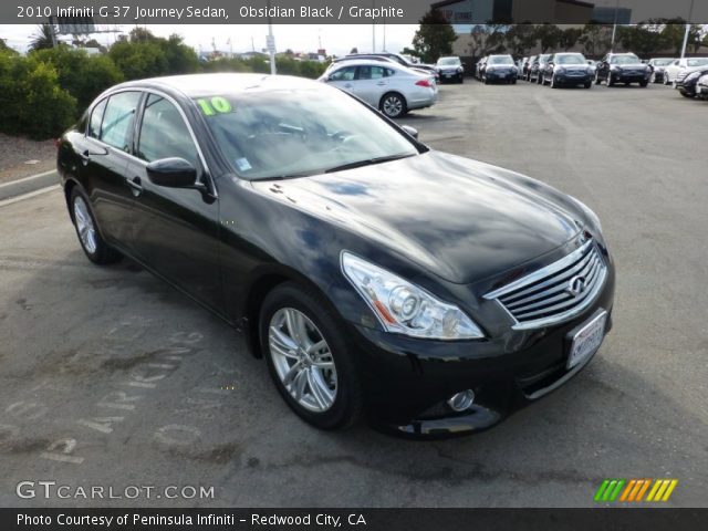 2010 Infiniti G 37 Journey Sedan in Obsidian Black