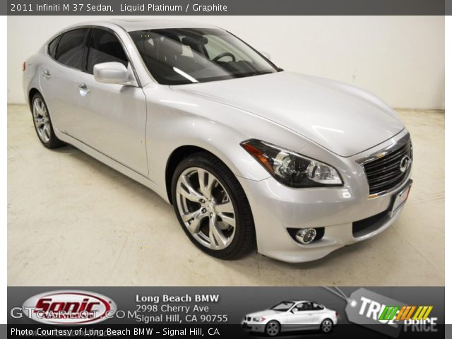 2011 Infiniti M 37 Sedan in Liquid Platinum