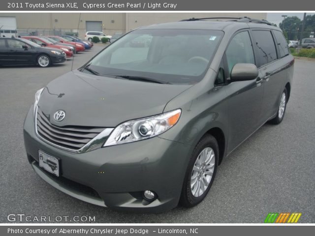 2011 Toyota Sienna XLE in Cypress Green Pearl