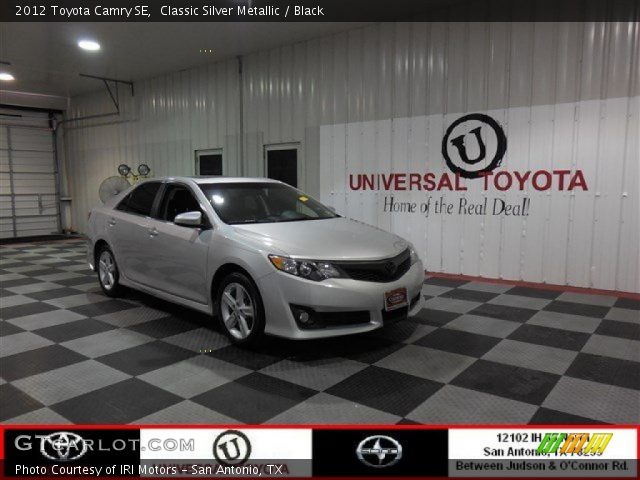 2012 Toyota Camry SE in Classic Silver Metallic