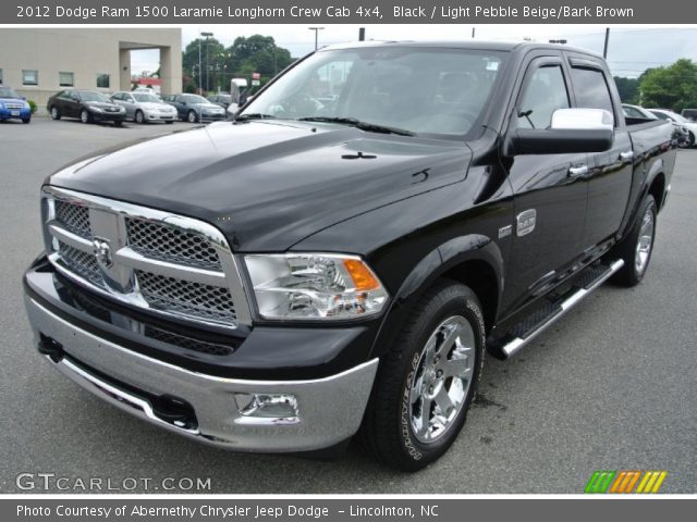 2012 Dodge Ram 1500 Laramie Longhorn Crew Cab 4x4 in Black