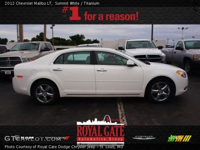 2012 Chevrolet Malibu LT in Summit White