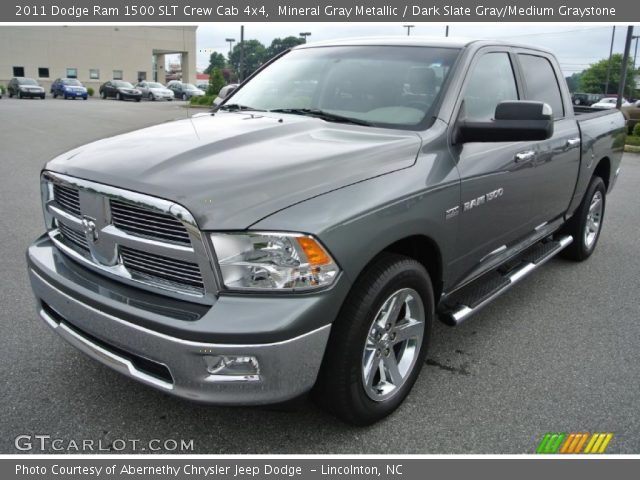 2011 Dodge Ram 1500 SLT Crew Cab 4x4 in Mineral Gray Metallic