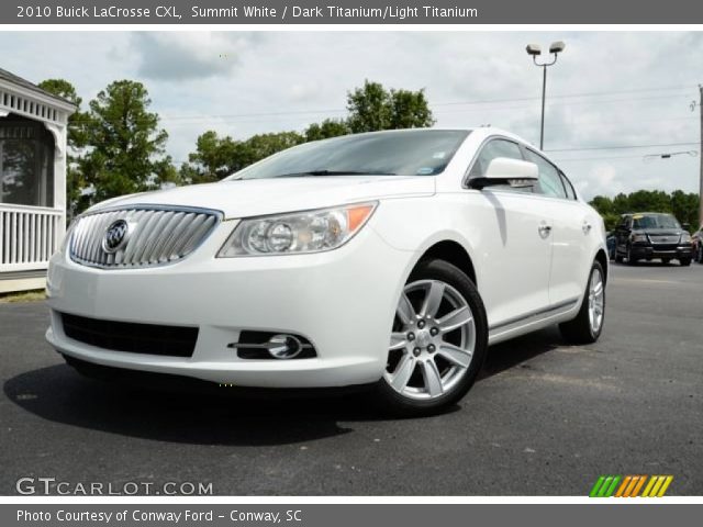 2010 Buick LaCrosse CXL in Summit White