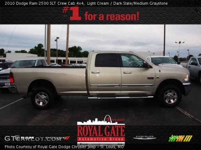 2010 Dodge Ram 2500 SLT Crew Cab 4x4 in Light Cream