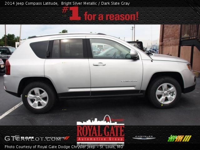 2014 Jeep Compass Latitude in Bright Silver Metallic