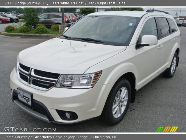2013 Dodge Journey SXT in Pearl White Tri Coat
