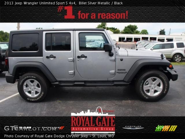 2013 Jeep Wrangler Unlimited Sport S 4x4 in Billet Silver Metallic