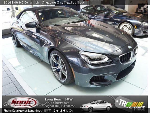 2014 BMW M6 Convertible in Singapore Grey Metallic