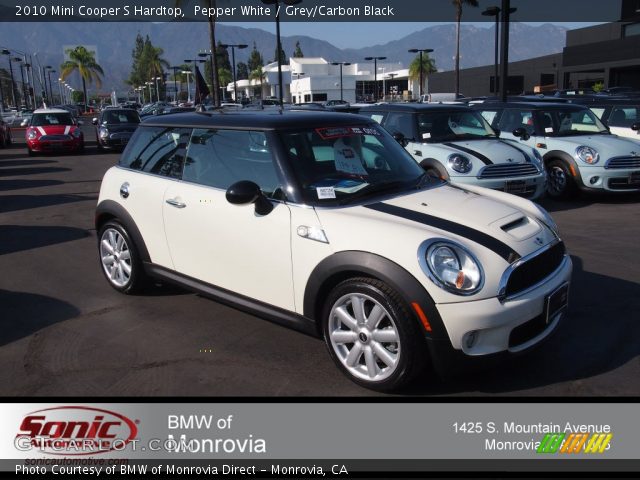 2010 Mini Cooper S Hardtop in Pepper White