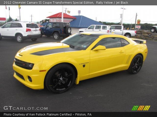 2012 Chevrolet Camaro SS Coupe Transformers Special Edition in Rally Yellow