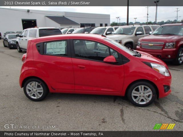 2013 Chevrolet Spark LS in Salsa (Red)