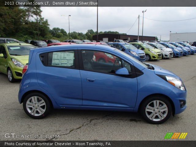 2013 Chevrolet Spark LT in Denim (Blue)