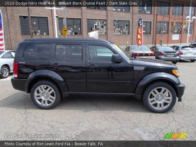 2010 Dodge Nitro Heat 4x4 in Brilliant Black Crystal Pearl