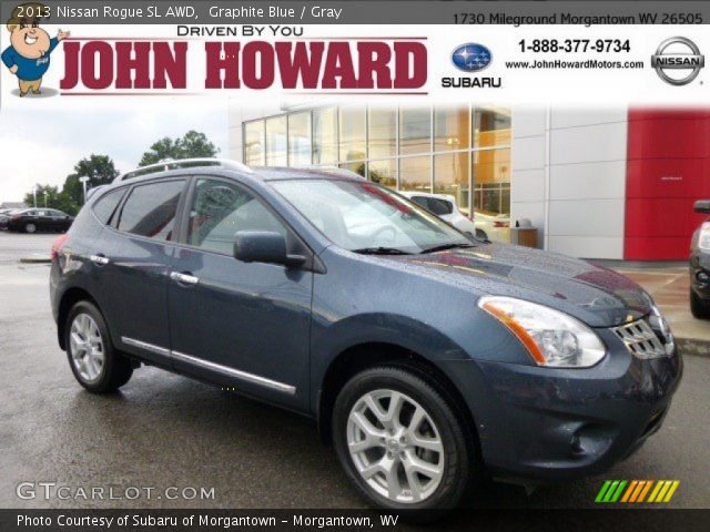 2013 Nissan Rogue SL AWD in Graphite Blue