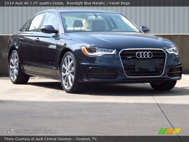 2014 Audi A6 3.0T quattro Sedan in Moonlight Blue Metallic