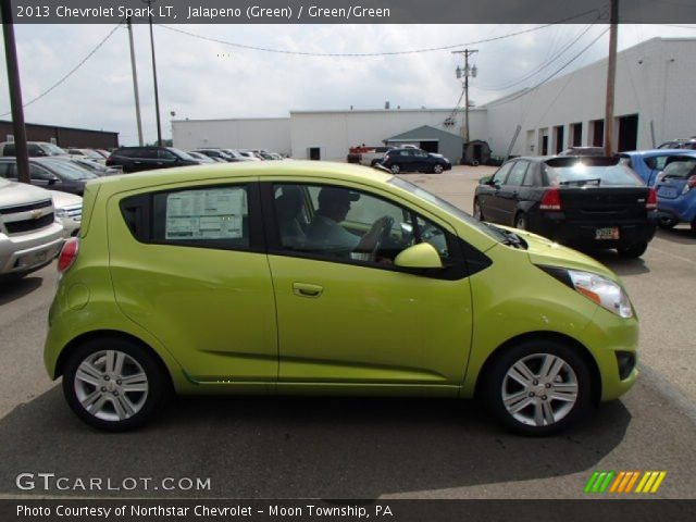 2013 Chevrolet Spark LT in Jalapeno (Green)