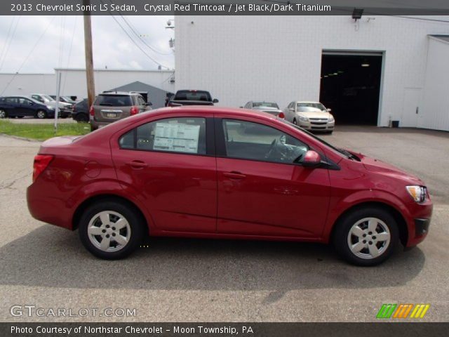 2013 Chevrolet Sonic LS Sedan in Crystal Red Tintcoat