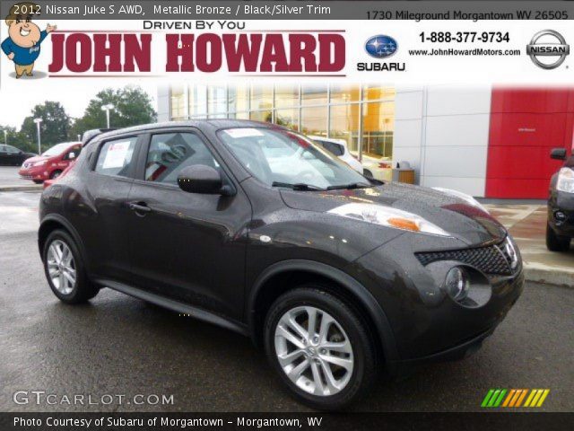 2012 Nissan Juke S AWD in Metallic Bronze