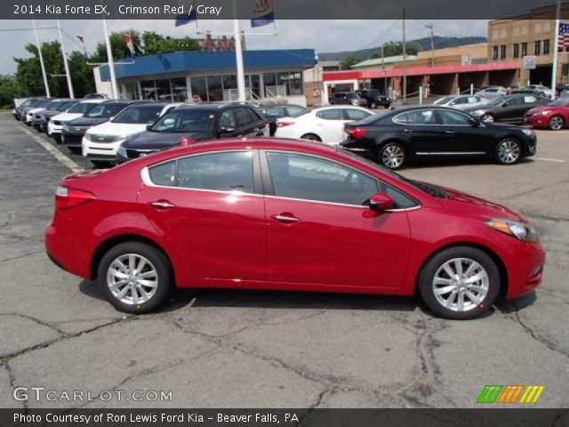 2014 Kia Forte EX in Crimson Red