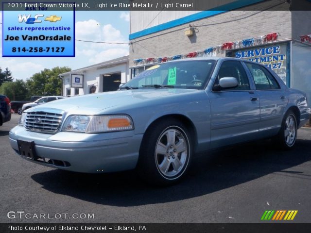 2011 Ford Crown Victoria LX in Light Ice Blue Metallic