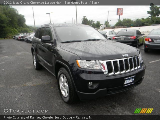 2011 Jeep Grand Cherokee Laredo 4x4 in Blackberry Pearl