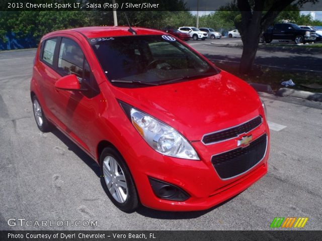 2013 Chevrolet Spark LT in Salsa (Red)