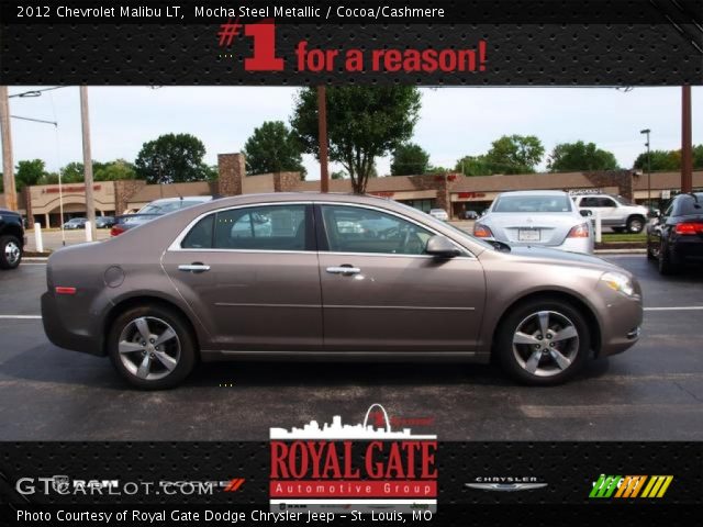 2012 Chevrolet Malibu LT in Mocha Steel Metallic