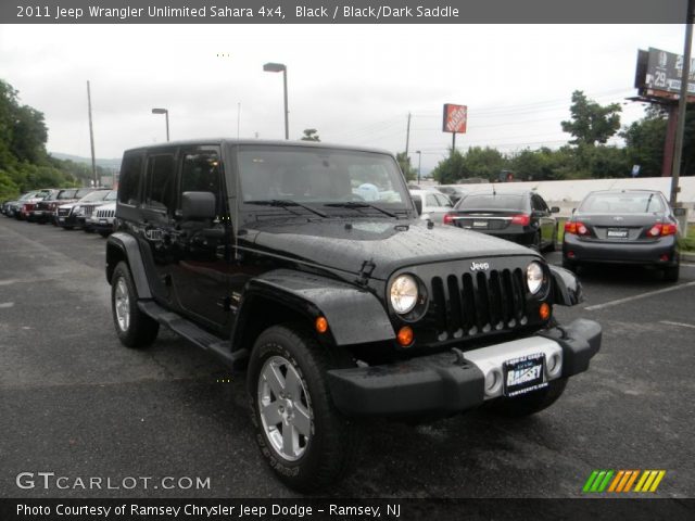 2011 Jeep Wrangler Unlimited Sahara 4x4 in Black