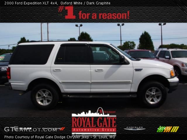 2000 Ford Expedition XLT 4x4 in Oxford White