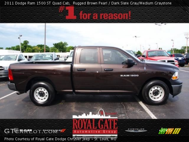 2011 Dodge Ram 1500 ST Quad Cab in Rugged Brown Pearl