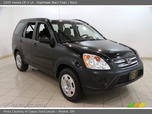 2005 Honda CR-V LX in Nighthawk Black Pearl