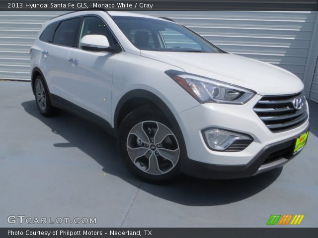 2013 Hyundai Santa Fe GLS in Monaco White