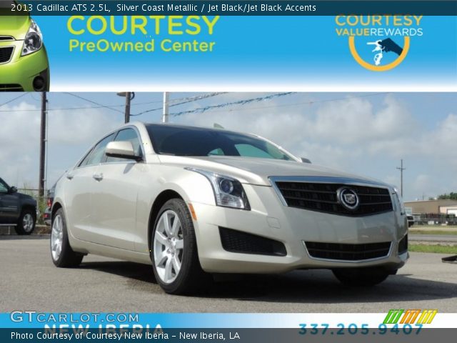 2013 Cadillac ATS 2.5L in Silver Coast Metallic