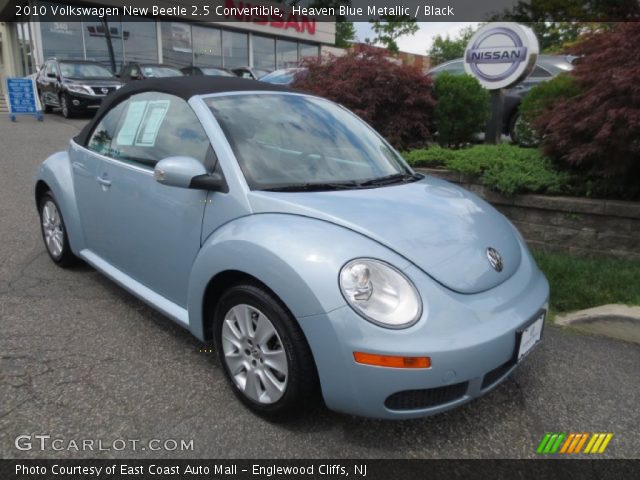 2010 Volkswagen New Beetle 2.5 Convertible in Heaven Blue Metallic