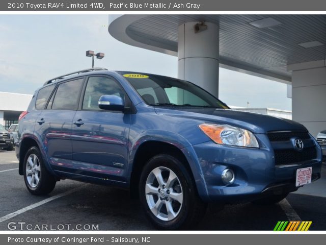 2010 Toyota RAV4 Limited 4WD in Pacific Blue Metallic