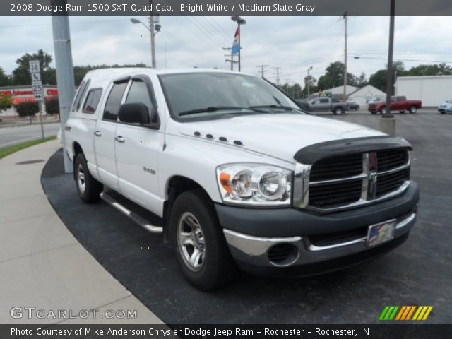 2008 Dodge Ram 1500 SXT Quad Cab in Bright White