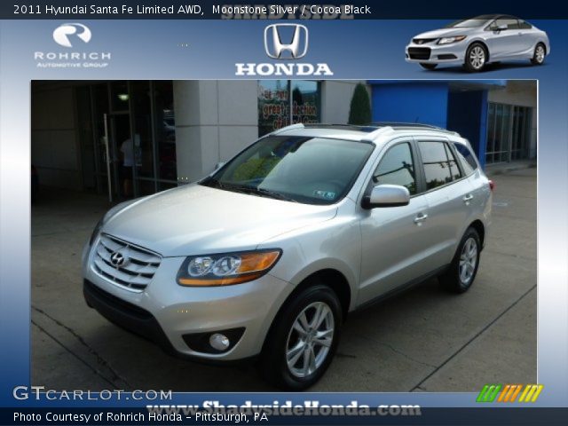 2011 Hyundai Santa Fe Limited AWD in Moonstone Silver