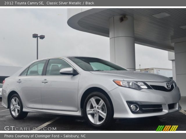 2012 Toyota Camry SE in Classic Silver Metallic