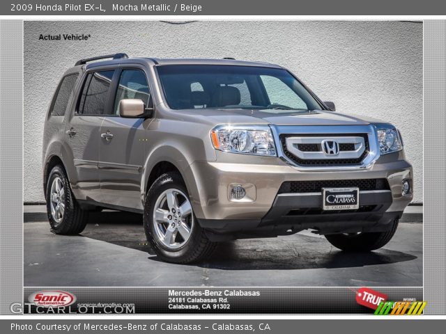 2009 Honda Pilot EX-L in Mocha Metallic