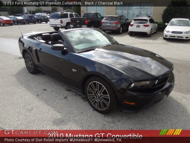 2010 Ford Mustang GT Premium Convertible in Black