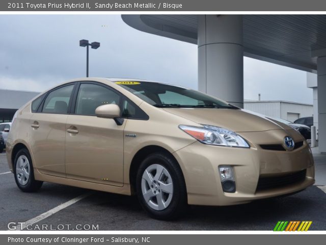 2011 Toyota Prius Hybrid II in Sandy Beach Metallic