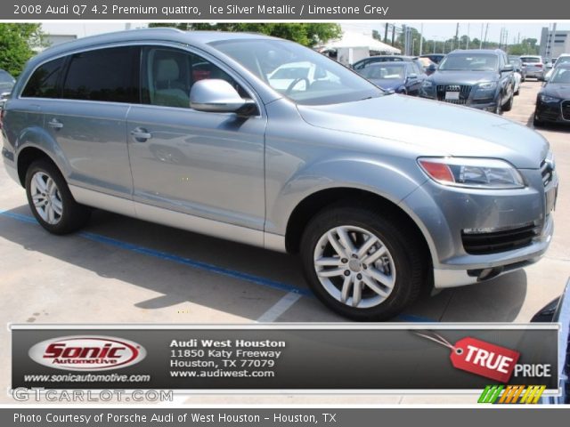 2008 Audi Q7 4.2 Premium quattro in Ice Silver Metallic