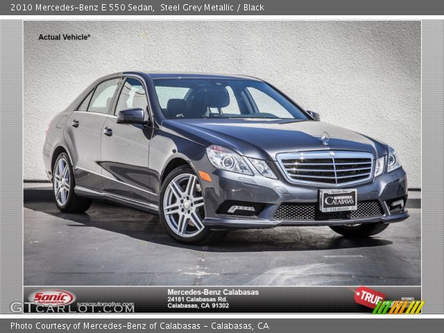 2010 Mercedes-Benz E 550 Sedan in Steel Grey Metallic