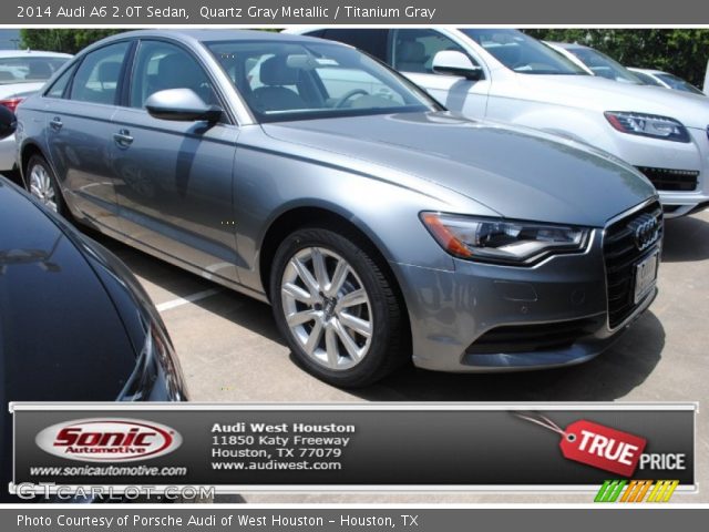 2014 Audi A6 2.0T Sedan in Quartz Gray Metallic