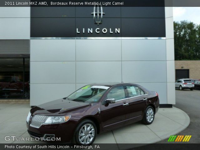 2011 Lincoln MKZ AWD in Bordeaux Reserve Metallic